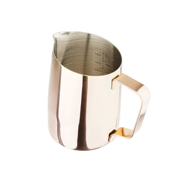 EDELMANN LATTE JUG 400ML ROSE GOLD